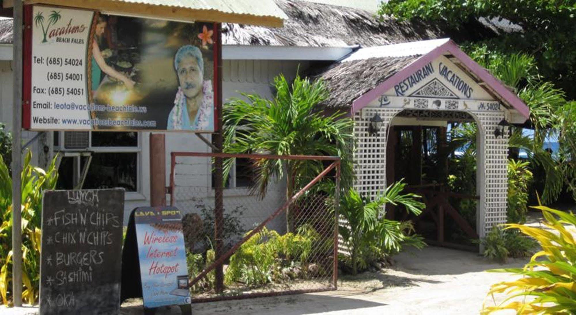 Hotel Vacations Beach Fale Manase Exterior foto